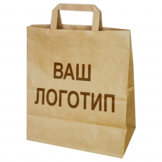Бумажные пакеты с прямоугольным дном и ручкой - Упаковочные материалы