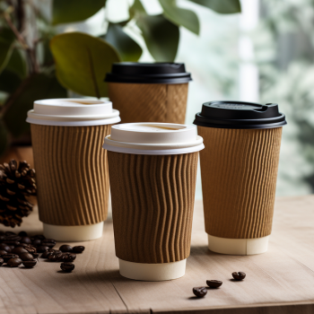 Гофрированные стаканы - Упаковочные материалы